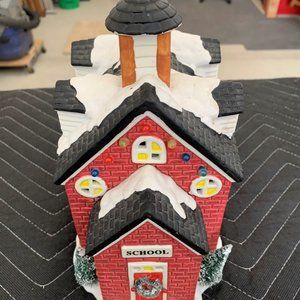 Christmas Village School House